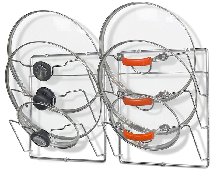 SimpleHouseware Lid Organizer Rack 