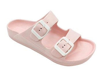 FUNKYMONKEY Women's Comfort Slides