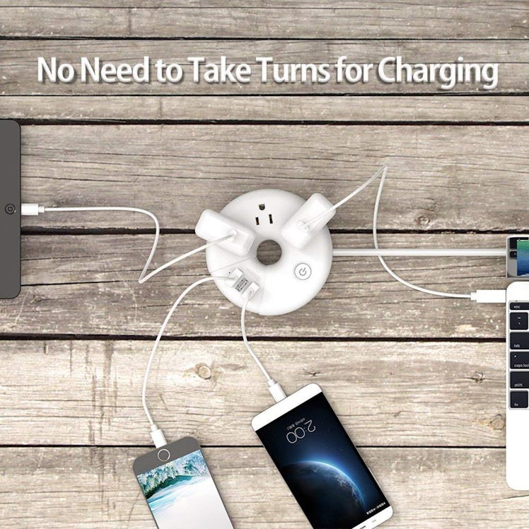 Travel Power Strip Charging Station