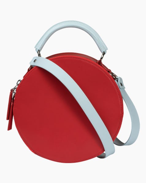 希少✨限定品】 Marimekko ITTA LEATHER 2WAY BAG - メルカリ
