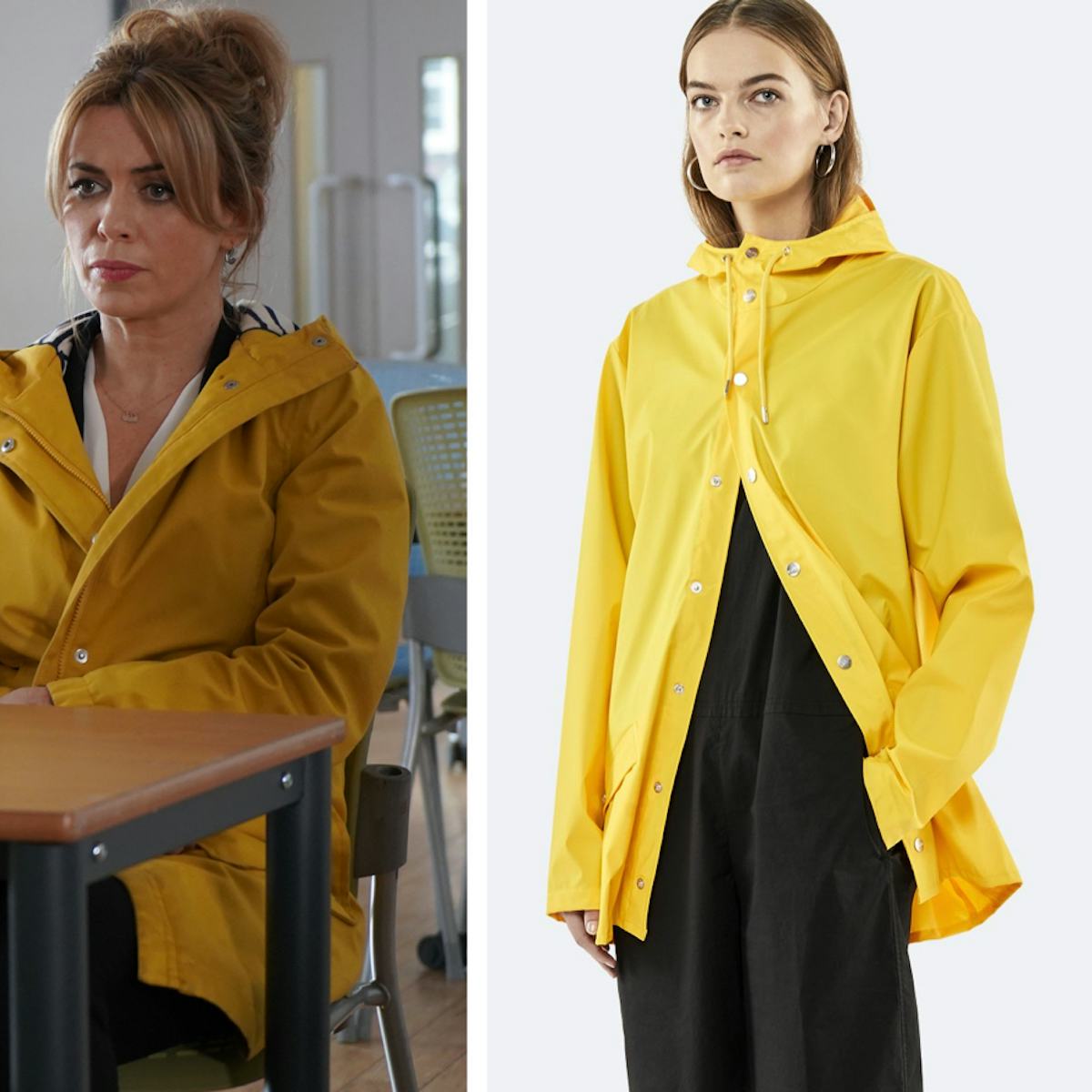 Keeping faith yellow raincoat discount