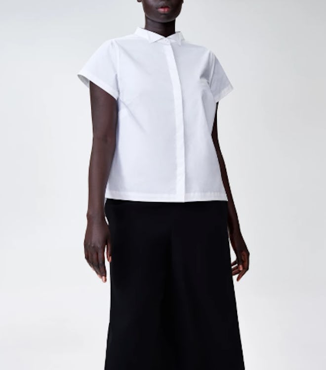 Aster Tuxedo Collar Shirt