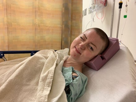 31 year old non-binary person after getting a hysterectomy