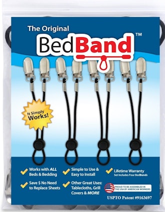 Bed Band Bed Sheet Holders (4 Pack)