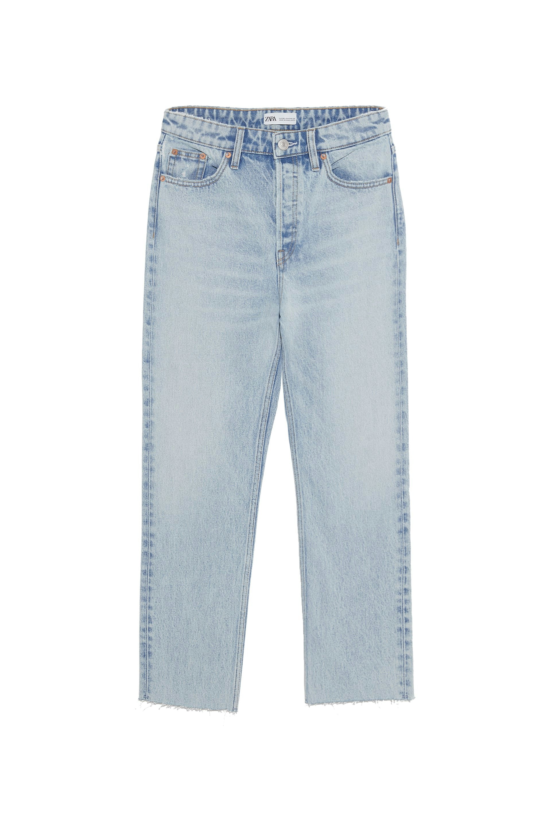 jeans mid rise essential zara