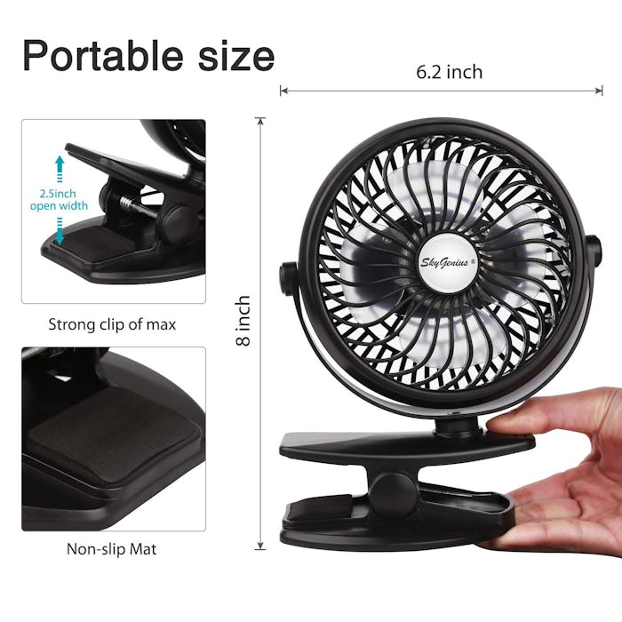 SkyGenius Mini Desk Fan