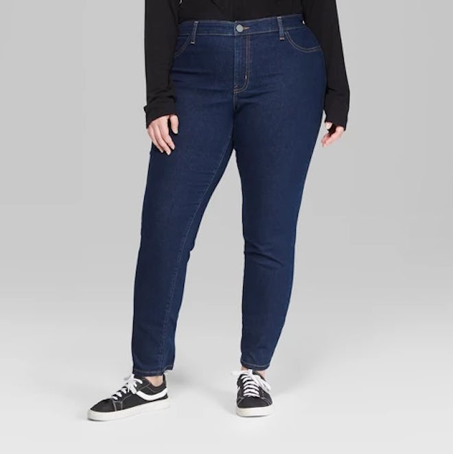 Wild Fable Women's Plus Size High-Rise Skinny Jeans