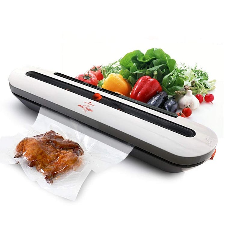 White Dolphin Vacuum Food Sealer