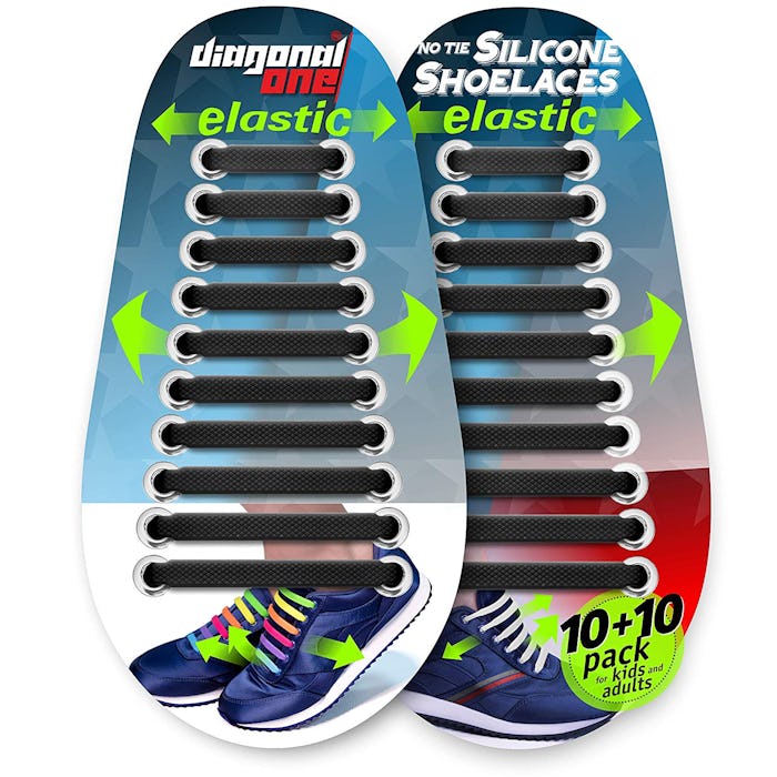 DIAGONAL ONE No-Tie Shoelaces