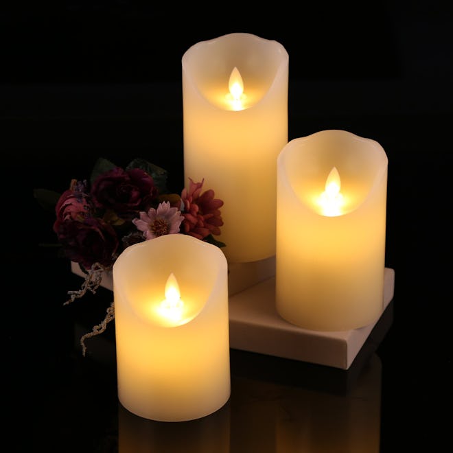 Antizer Flameless Candles (3 Pieces)