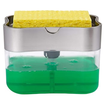 STS Soap Pump Dispenser and Sponge Holder 