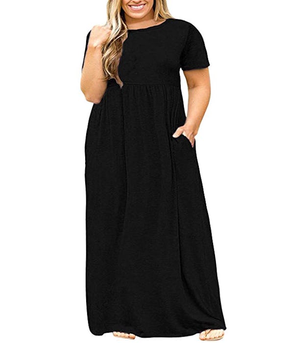 Nemidor Plus Size Maxi Dress 