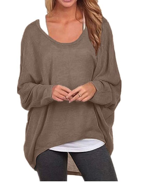 ZANZEA Oversized Pullover