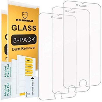 Mr. Shield Tempered Glass iPhone Protectors (3-Pack)