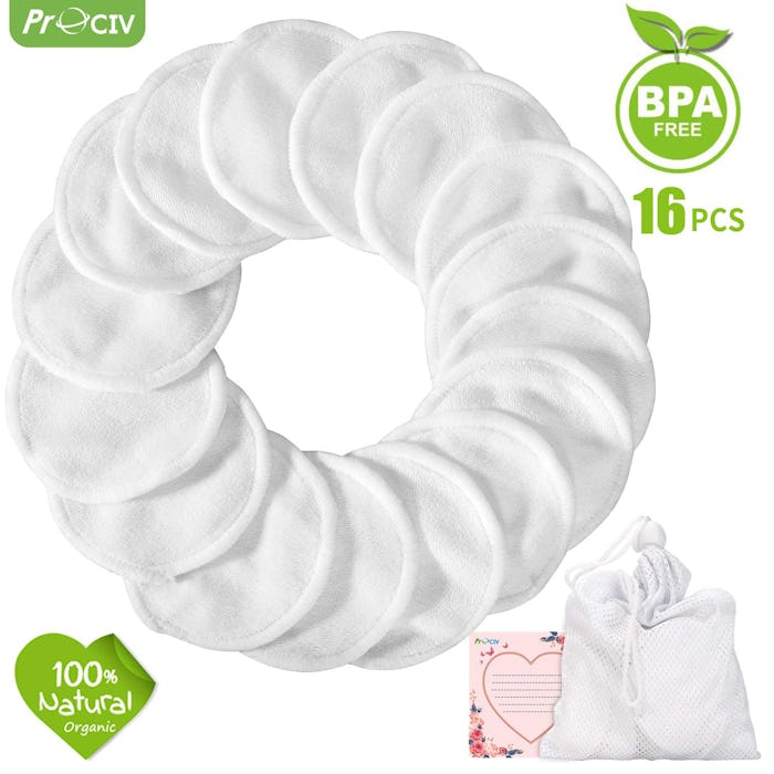 Reusable Bamboo Round Face Cleansing Pads