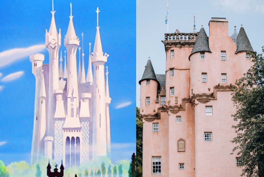 9 Disney Princess Castles Inspired By Real-Life Places ...