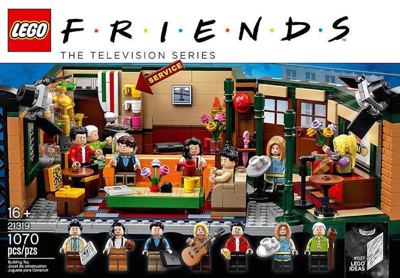 LEGO's 'Friends' Set Is An Entire Model Of Central Perk, Complete With ...