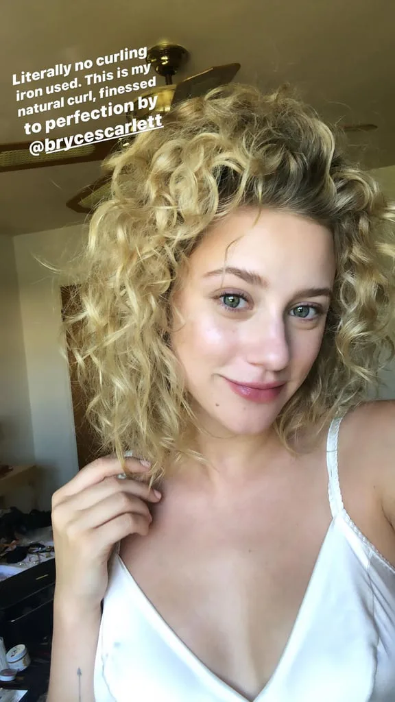 Lili Reinharts Natural Curls Are So Different From Her