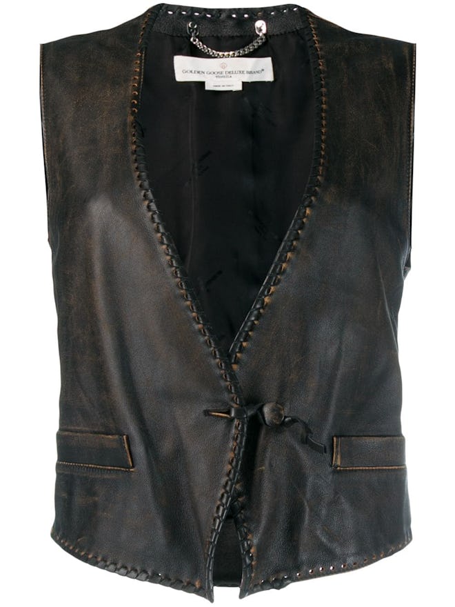 Shiori Leather Vest