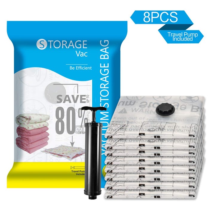 SUOCO Vacuum Storage Bags (8-Pack)