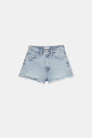 Edited Hi Rise Denim Shorts