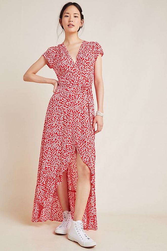 Rome Wrap Maxi Dress