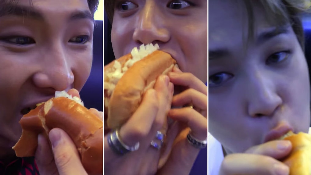 Bts Dressed As Food