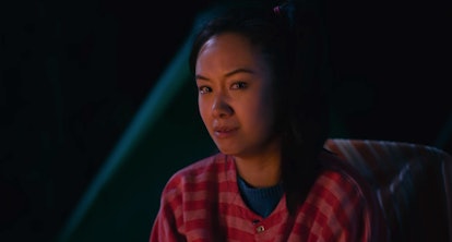 Jenny crying in a scene on 'GLOW'
