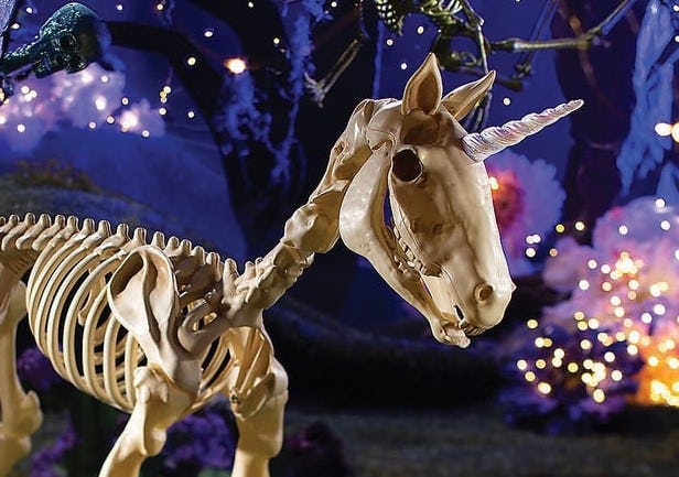 Oriental Trading S Unicorn Skeleton Is This Year S Most