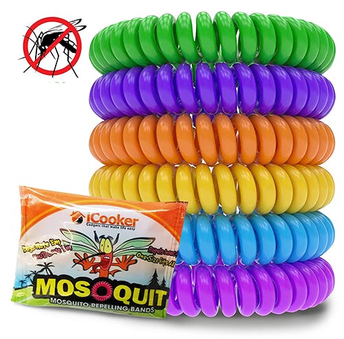 iCooker Mosquito Repellent Bracelets (12-Pack)