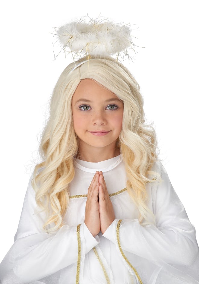 Girls Guardian Angel Wig