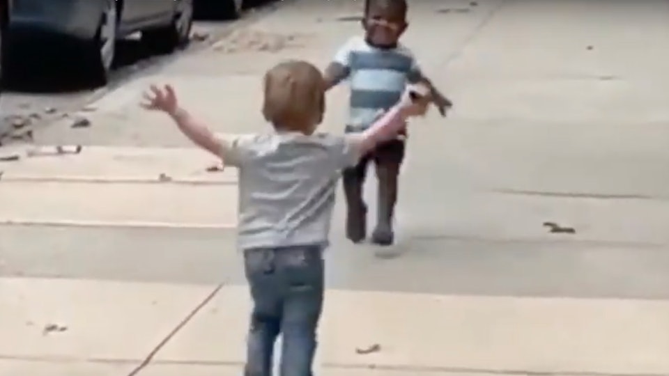 Viral Video Of Toddlers Running To Hug Each Other Is The Purest