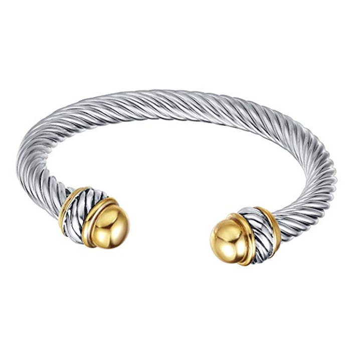 UNY Cable Wire Retro Bangle 