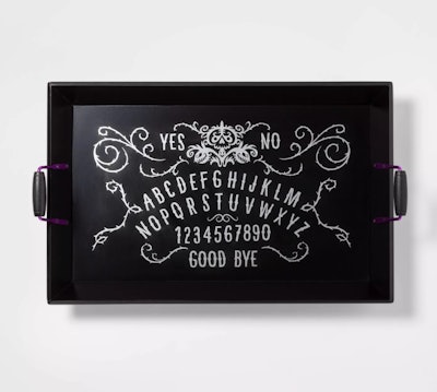 Halloween Letters Wood Serving Tray