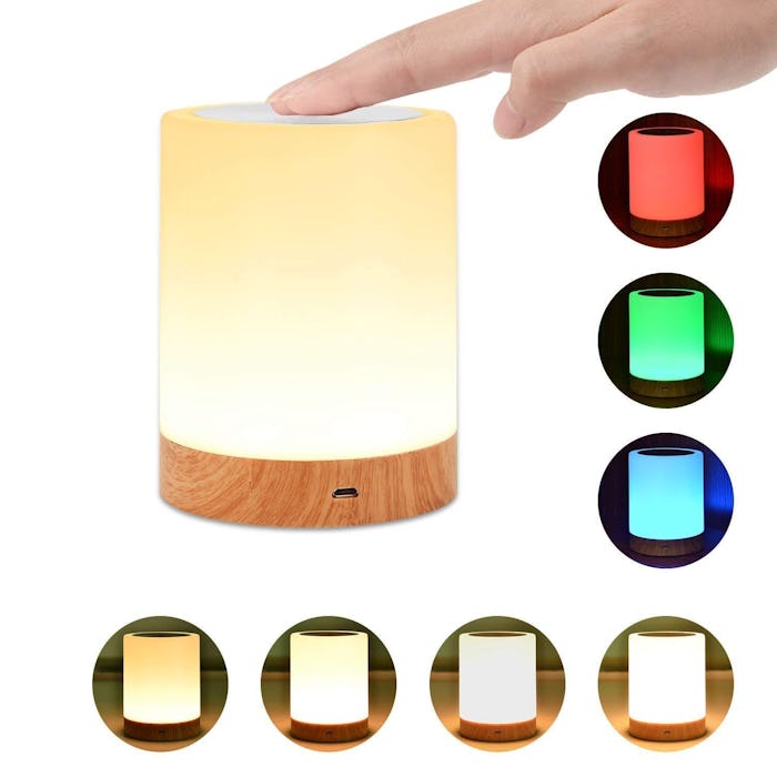 Portable Rechargeable Color Changing Touch Lamp  