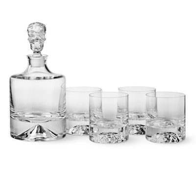 Shade Skull Decanter and Glasses 