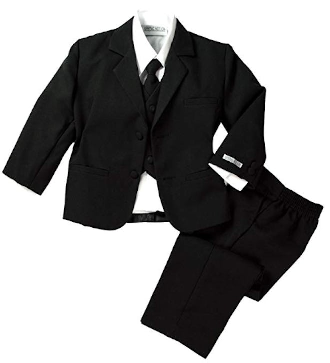 Spring Notion Baby Boys' Formal Black Dress Suit Set