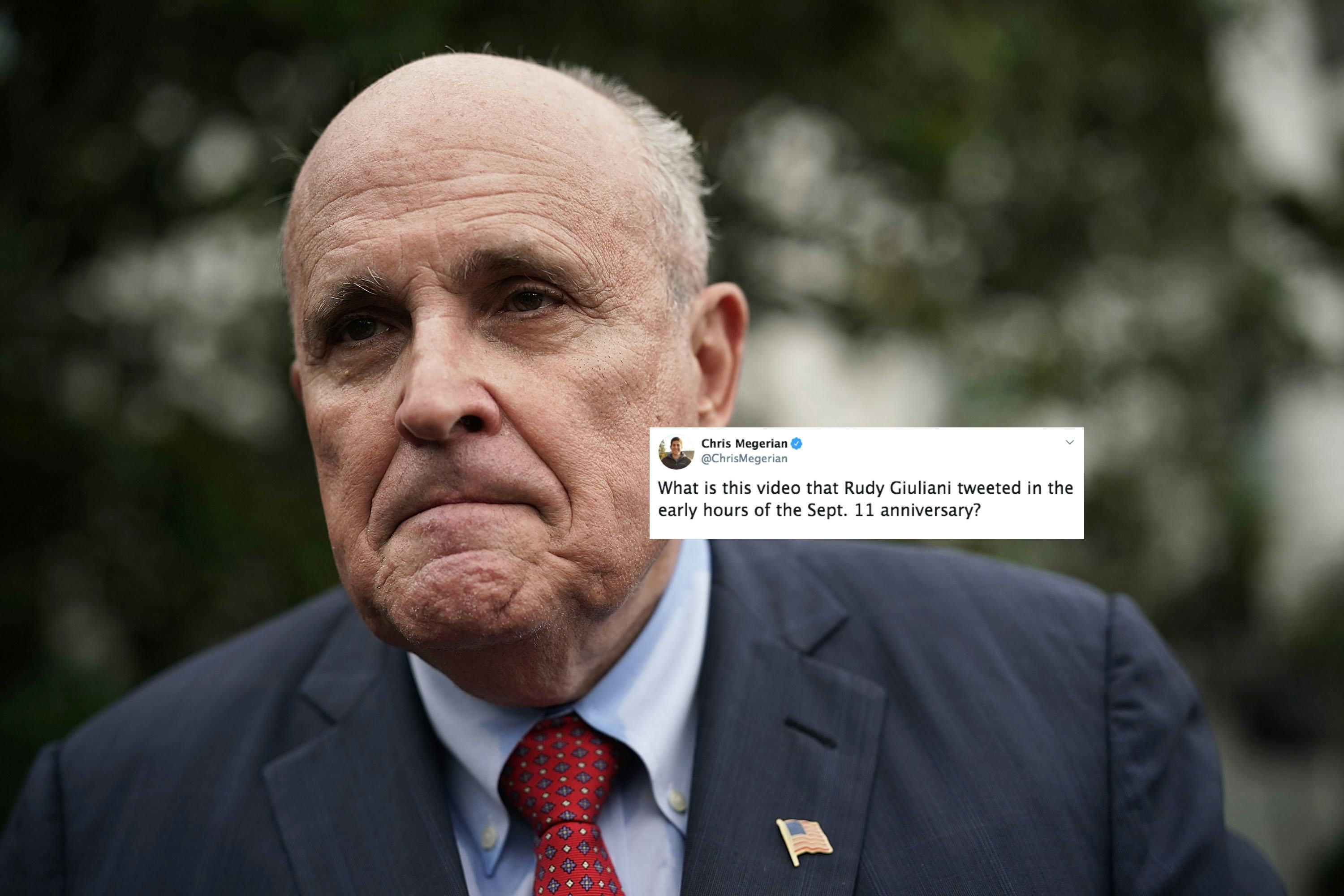 These Tweets About Rudy Giuliani's 9/11 Video Raise Serious Questions