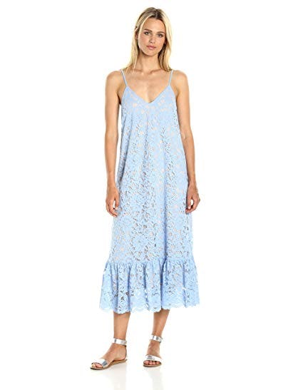 PARIS SUNDAY Lace Slip Dress