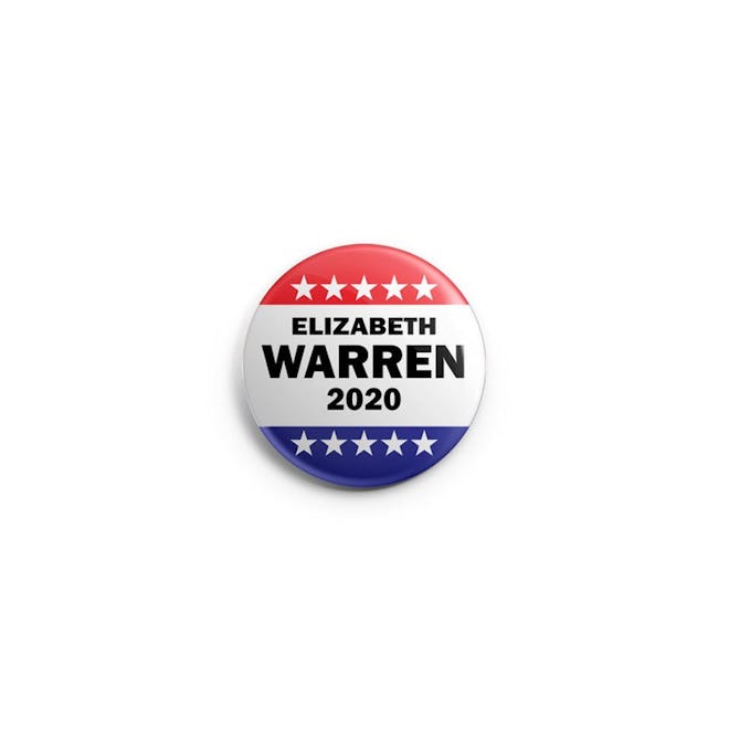 Elizabeth Warren Election 2020 Pin