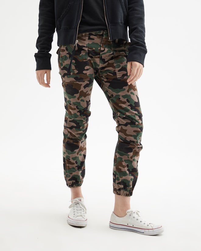 Cropped French Military Pant