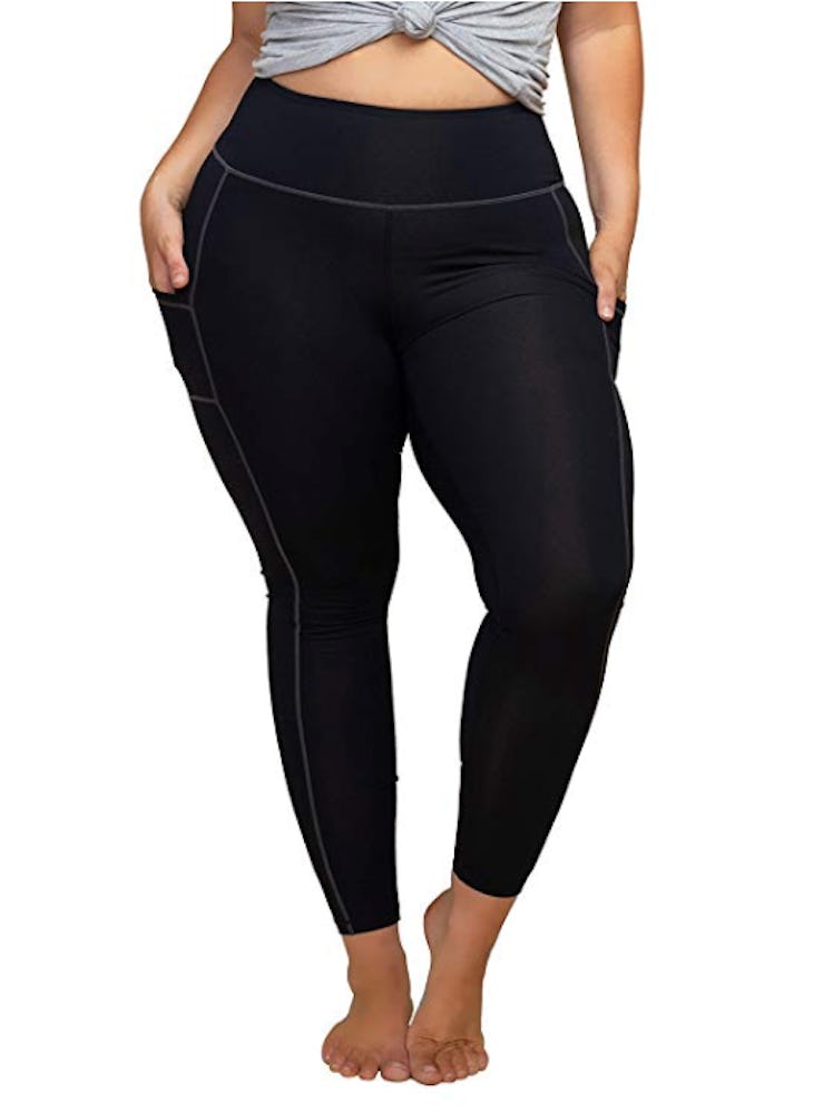 KQUZO Plus Size Compression Workout Leggings