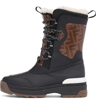 Genuine Shearling Lined Weather Resistant Ski Boot