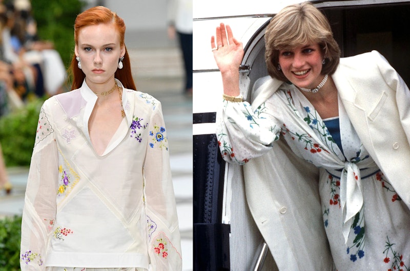 Princess Diana S 80s Style Inspired Tory Burch S Latest Collection