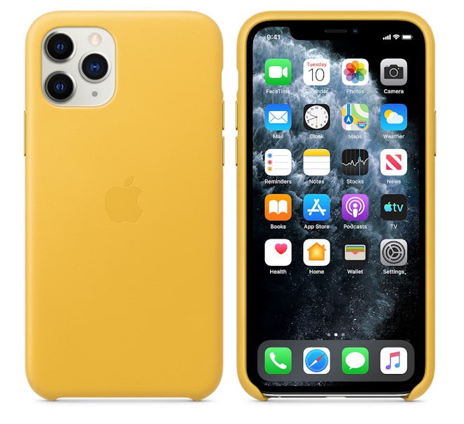 iPhone 11 Pro Leather Case - Meyer Lemon