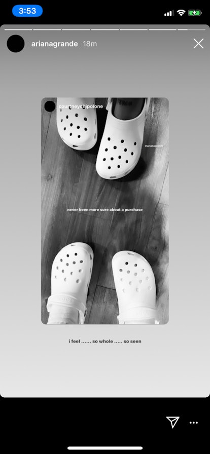 Ariana Grande Wore Crocs With Socks So Let's All Wear Crocs With Socks