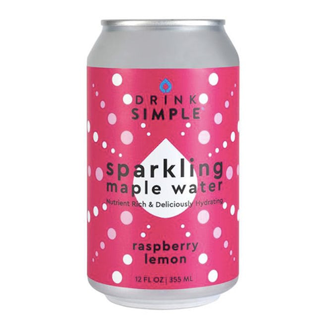 Raspberry Lemon Sparkling Maple Water (12 Pack)