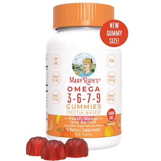 Mary Ruth’s Omega 3-6-7-9 Gummies (30 Adult Doses)