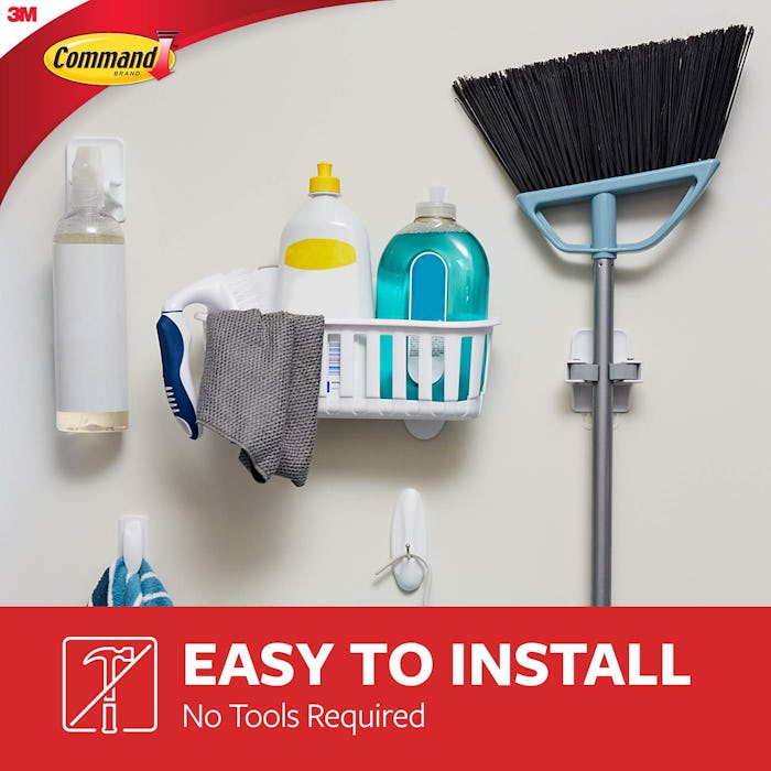 Command Broom & Mop Grippers (2 Pack)