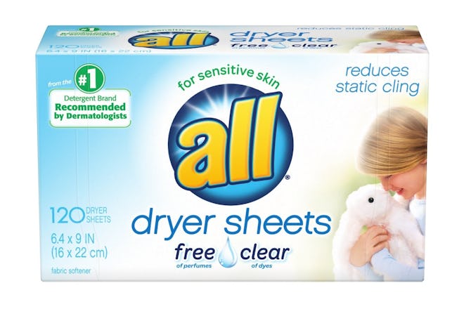  All Free & Clear Fabric Softener Dryer Sheets (120 Count)